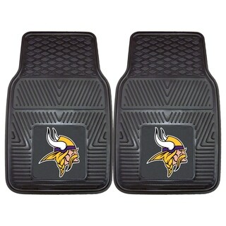 Fanmats Minnesota Vikings 2-piece Vinyl Car Mats