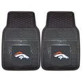 Fanmats Denver Broncos 2-piece Vinyl Car Mats