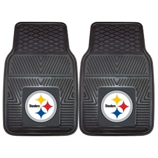 Fanmats Pittsburgh Steelers 2-piece Vinyl Car Mats