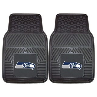 Fanmats Seattle Seahawks 2-piece Vinyl Car Mats