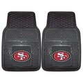 Fanmats San Francisco 49ers 2-piece Vinyl Car Mats