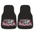 Fanmats Alabama 2-piece Carpeted Nylon Car Mats