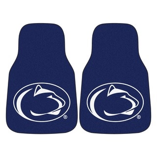 Fanmats Penn State 2-piece Carpeted Nylon Car Mats