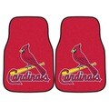 Fanmats St Louis Cardinals 2-piece Carpeted Car Mats