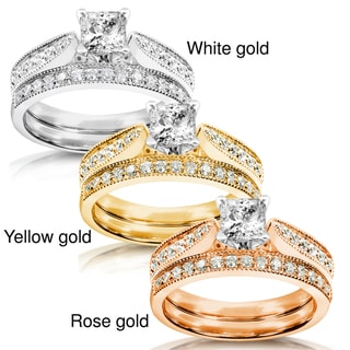 14k Gold 4/5ct TDW Diamond Bridal Ring Set (H-I, I1-I2)