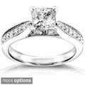 14k White Gold 1 1/6ct TDW Diamond Engagement Ring