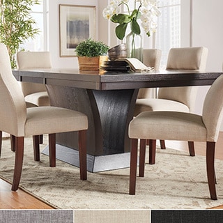 TRIBECCA HOME Charles Espresso 7-piece Contemporary Dining Set