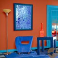 Christopher Knight Home Modern Blue Microfiber Accent Chair