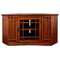 Mission Oak 46-inch Corner TV Stand & Media Console