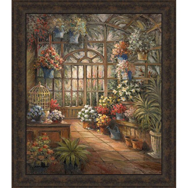 Bjorkland 'Solarium I' Framed Print Art 13734706 Overstock