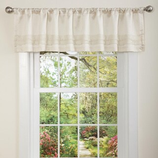 Lush Decor Ivory Paloma Valance