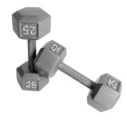 CAP Barbell 20 lb Pair of Hex Dumbbells (Set of 2)-Image