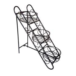 Low Price Folding Three Basket Folding Plant Stand