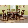 Martine Antique Dark Oak Dining Table