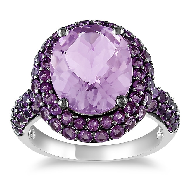 Amethyst wedding ring Amethyst wedding ring