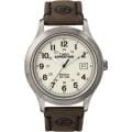 Timex Men's T49870 Expedition Metal Field Brown Leather Strap Watch
