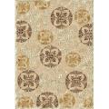 Free indicative tips on rug Market Medina Hand-carved Alexa Velvet Diamonte Ivory Faux Silk Rug (5'3 x 7'6)