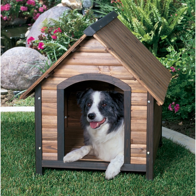 Outback Large Country Lodge Dog House - Overstock Shopping - The Best 