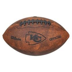 Wilson NFL Kansas City Chiefs 9-inch Composite Leather Football-Image