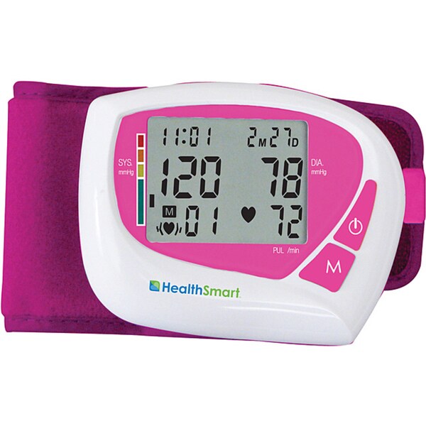 Healthsmart Women's Auto Wrist Blood Pressure Monitor