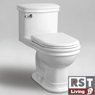 RST Living Icera Wilshire Elongated One-piece WhiteToilet