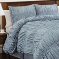 Lush Decor Blue Venetian 4-piece Full-size Comforter Set