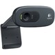 Logitech C270 Webcam - Black - USB 2.0