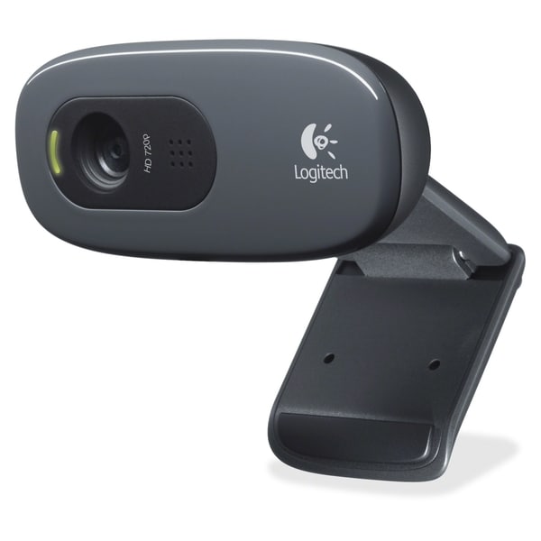 Logitech C270 Webcam - Black - USB 2.0