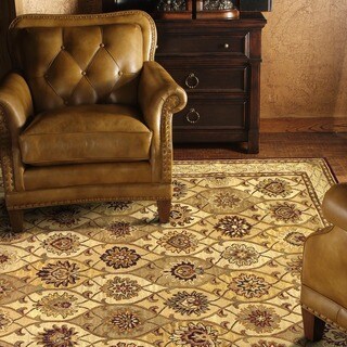 Hand-tufted Genus S. Multi Wool Rug (5' x 7'6)