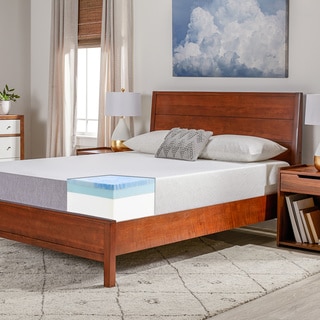 Select Luxury Swirl Gel Memory Foam 10-inch Full-size Medium Firm Mattress