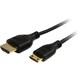 StarTech.com 3 ft Slim High Speed HDMI Cable with Ethernet - HDMI to 