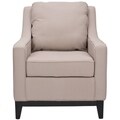 Uptown Linen Beige Club Chair