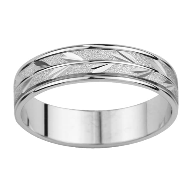 14k-White-Gold-Mens-Satin-Finish-Leaf-Design-Easy-Fit-Wedding-Band ...