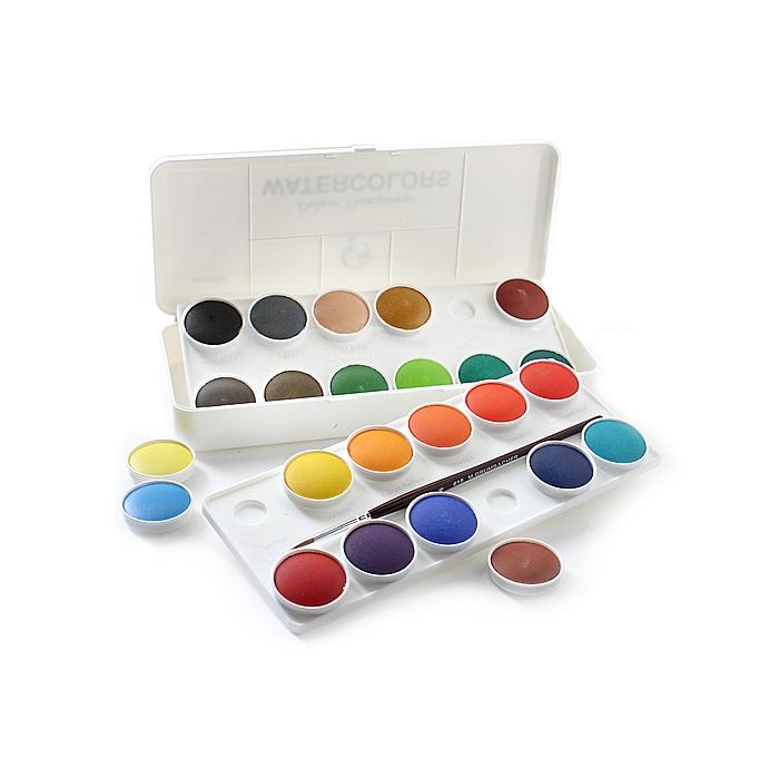 Grumbacher Deluxe Transparent Watercolor Pans (Set of 24) Overstock Shopping The Best Prices