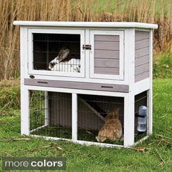 Trixie Rabbit Hutch with Sloped Roof (M)
