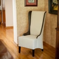 Christopher Knight Home High-Back Beige Fabric Chair
