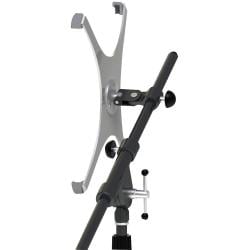 PylePro Multimedia Microphone Stand with Adapter for iPad