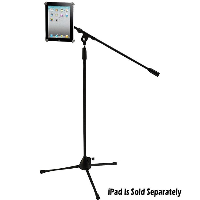 PylePro Multimedia Microphone Stand with Adapter for iPad