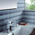 Somertile Reflections 1-inch Meridian Cirrus Glass Mosaic Tiles (Pack of 10)