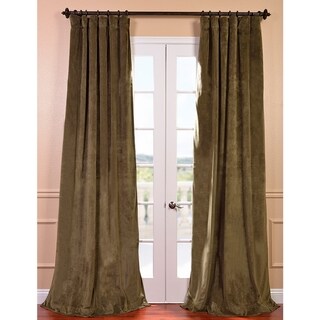 volar thumb hunter green striped curtain
