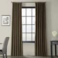Signature Hunter Green Velvet 96-inch Blackout Curtain Panel