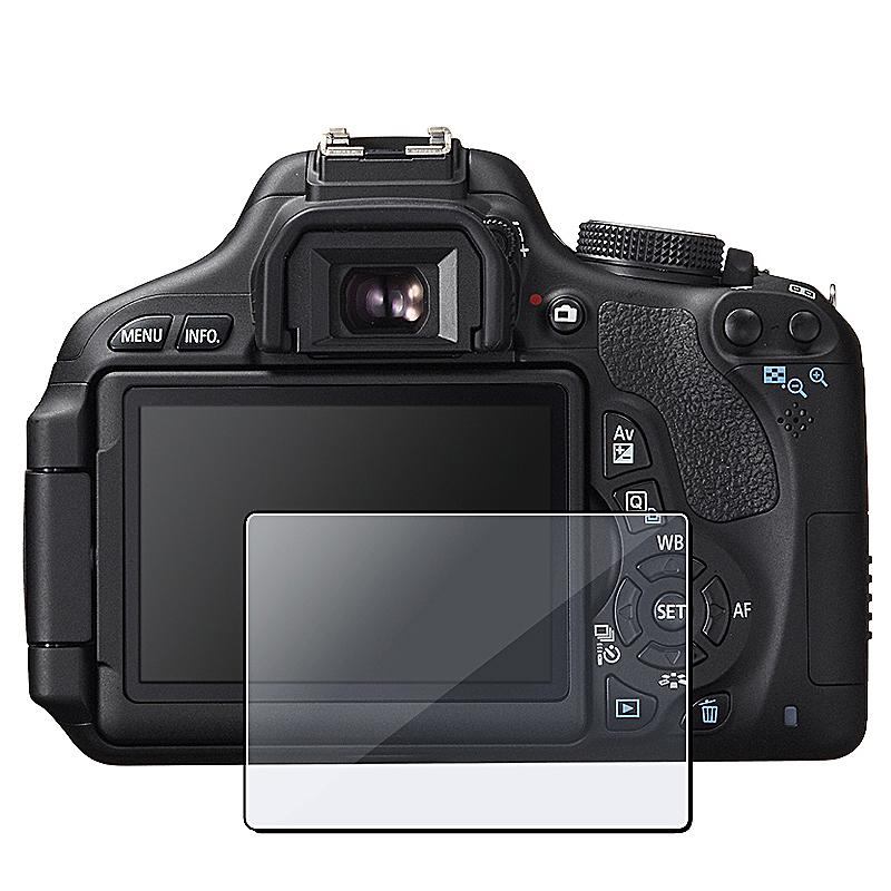 Clear Self-adhering Screen Protector for Canon EOS 600D/T3i/Kiss X5