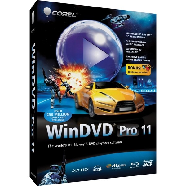 Corel WinDVD v.11.0 Pro - Complete Product - 1 User