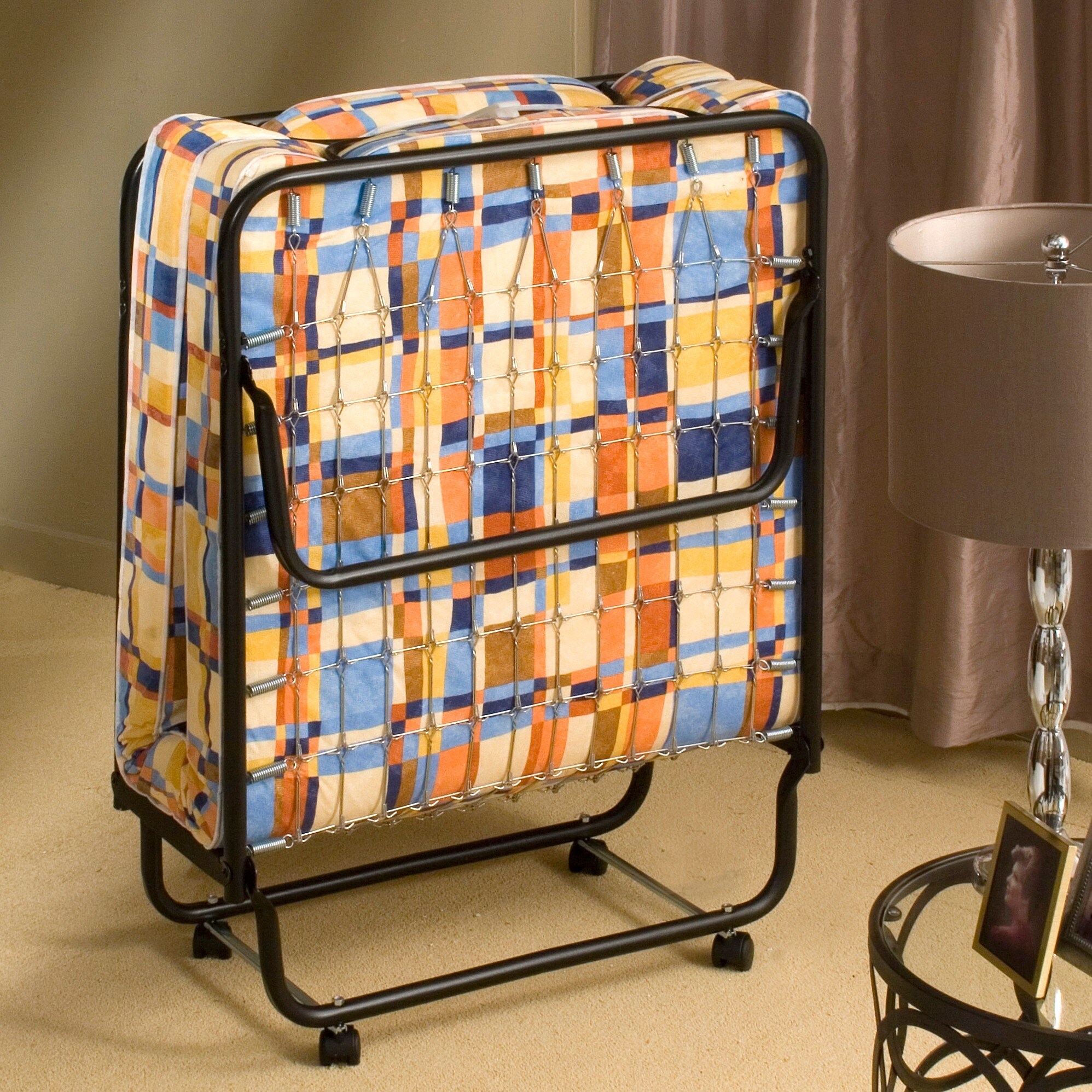 InnerSpace Folding Twin-size Roll-away Guest Bed ...