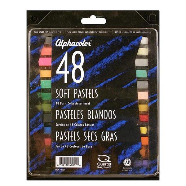 Alphacolor Basic Soft Pastels Set of 48
