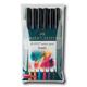 Faber-Castell Basic Pitt Artist Brush Pen Set