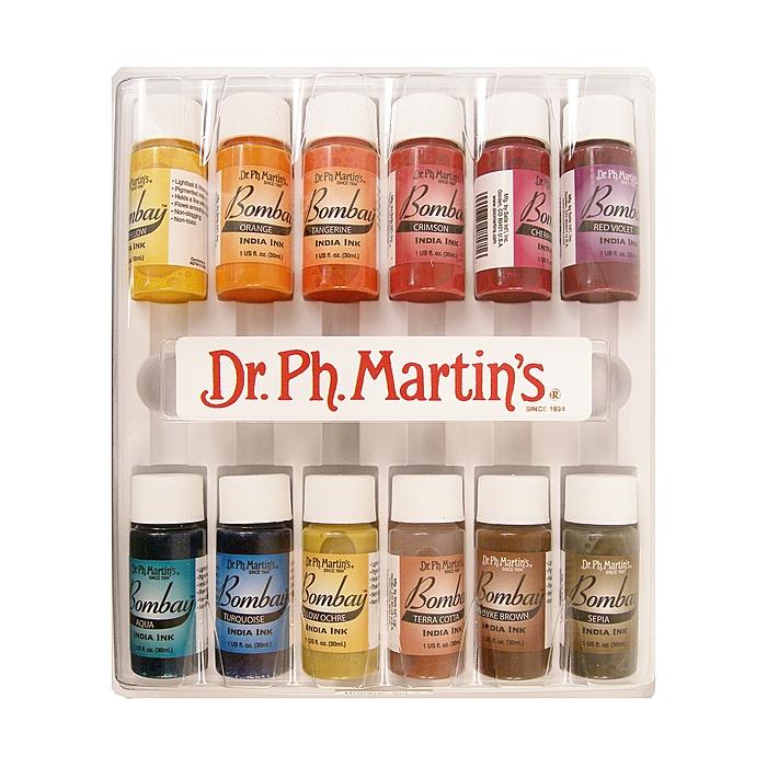 Dr. P.H. Martin's Number 2 Bombay India Ink Set Overstock Shopping