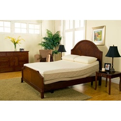 See Reviews Sleep Zone Supreme Adjustable Bed and 10-inch Hybrid Queen-size Mattress Set