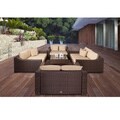 Lexington Deluxe 5-piece Deep Seating Set with Sunbrella