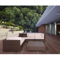Perugia 6-piece Wicker Sectional